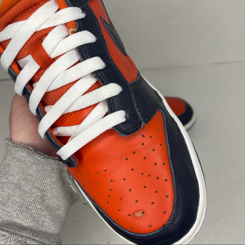 Nike Dunk Low SP “Champs Colors” CU1727-800 WORN - Picture 11 of 11